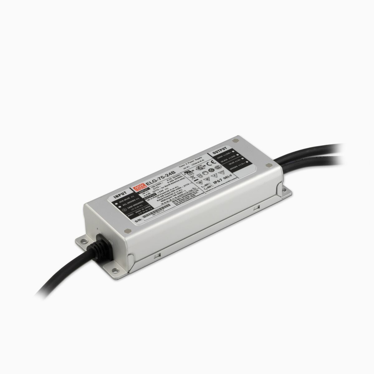 LED Konstantstrom-Netzteil, MeanWell ELG-75-C500B-, 56,99 €