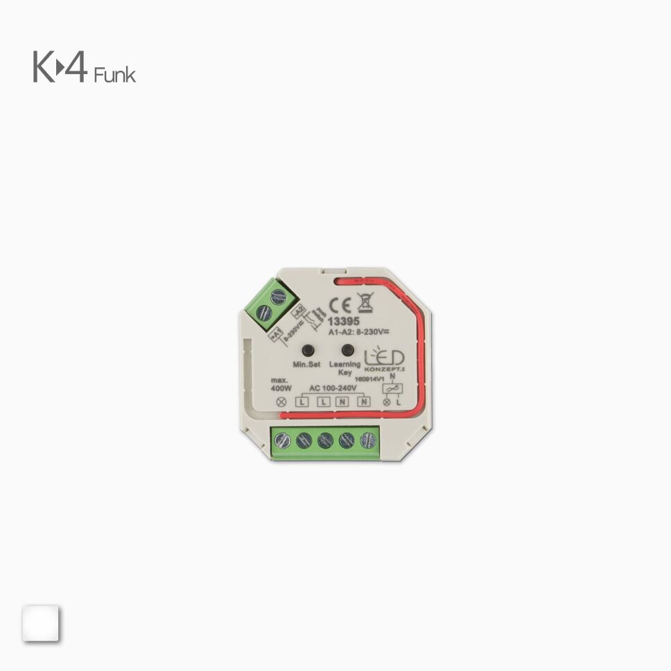 230VAC LED Leuchtmittel Phasenschnitt Funk Dimmer, 49,90 €