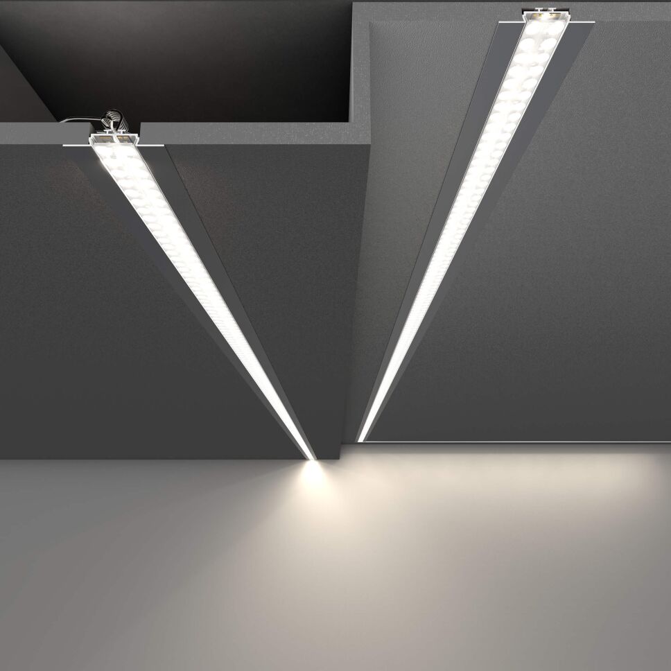 LED Alu Profil OPAC eloxiert, 300cm inkl. Abdeckun, 49,50 €