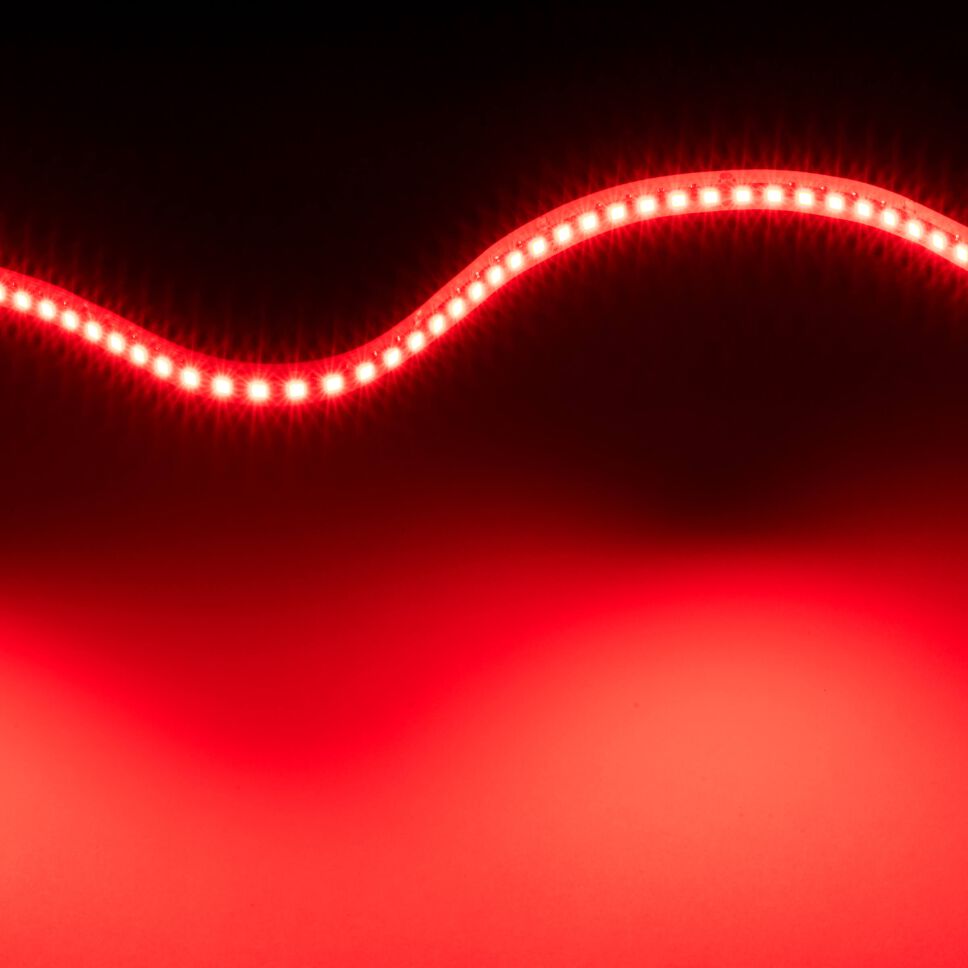 hell rot leuchtender High Power RGB LED Streifen mit einer Dichte von 120 LEDs pro Meter