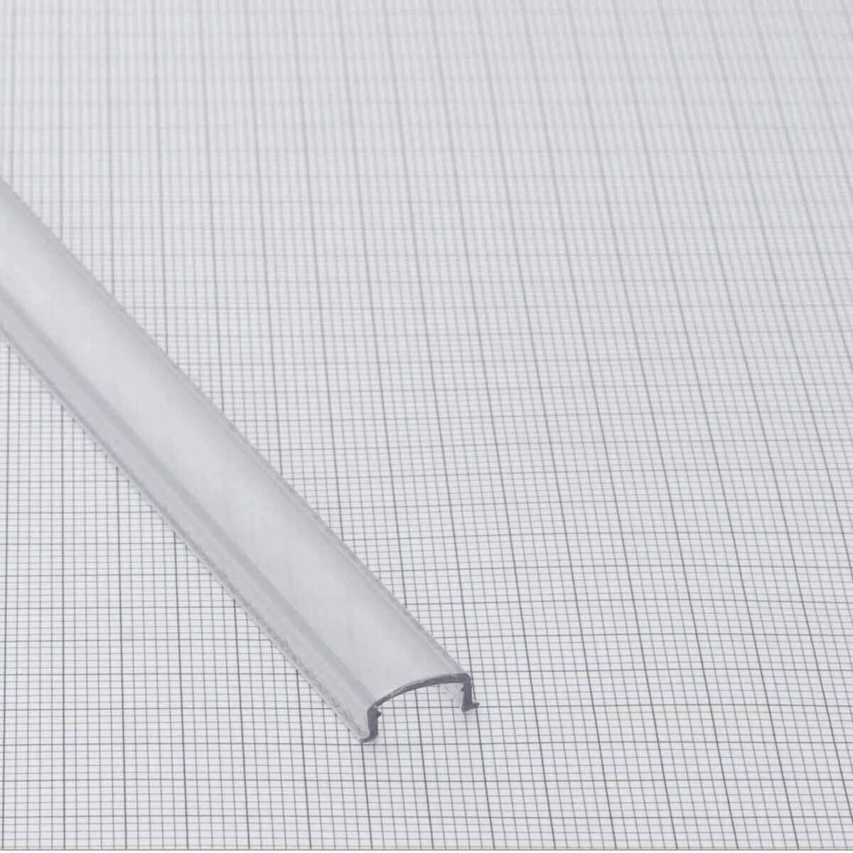 durchsichtlige Abdeckung für LED Alu Rundprofil R,, 10,00 €