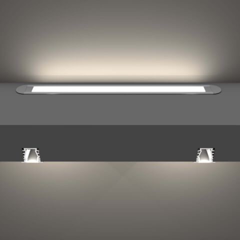 Anwendung Regalbeleuchtung Uplight Downlight mit dem LED Alu Profil FT