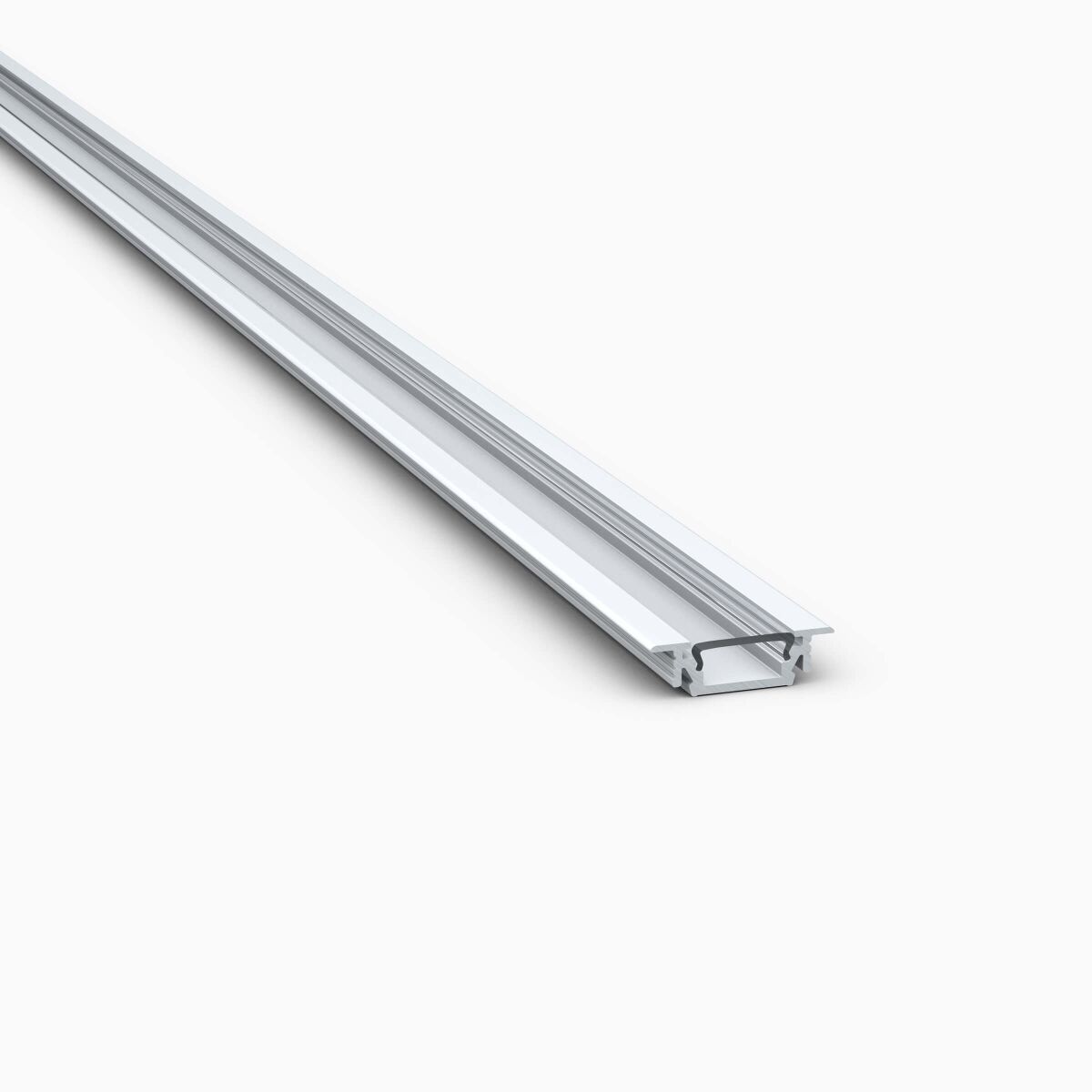 LED Einbauprofil für Möbelbau mit klarer Abdeckung, 18,00 €