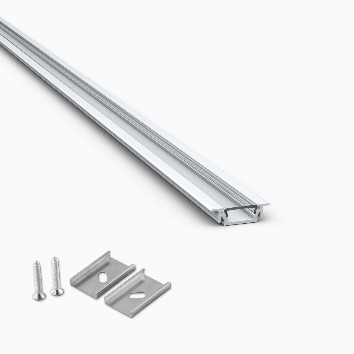 Einlassprofil für LED Strips mit klarer Abdeckung , 33,50 €