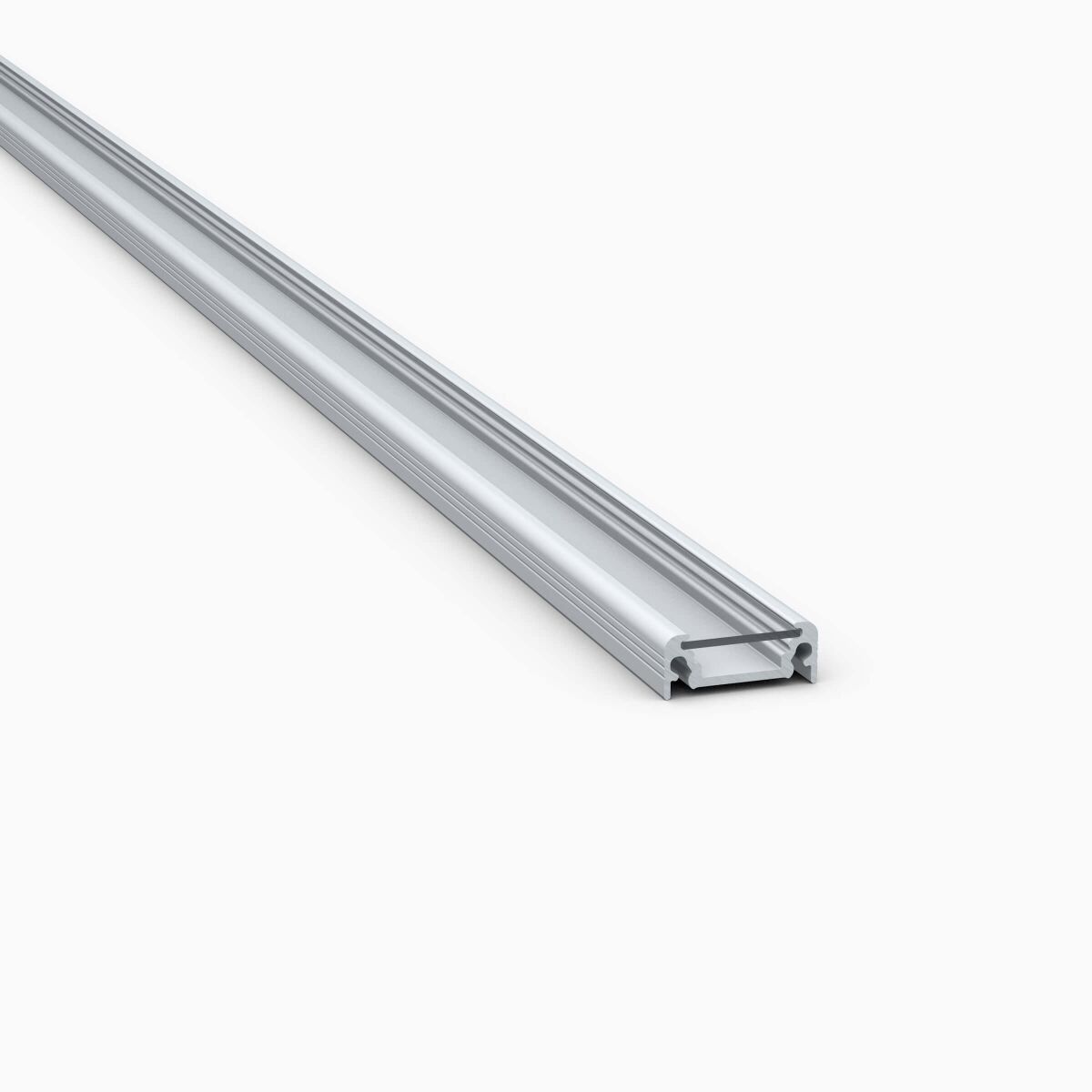 LED Alu Profil, alu farbene Lichtleiste, weiße Abd, 25,00 €