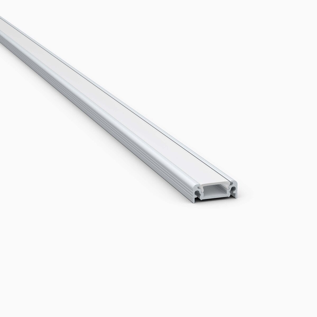 LED Alu Profil, alu farbene Lichtleiste, weiße Abd, 12,00 €