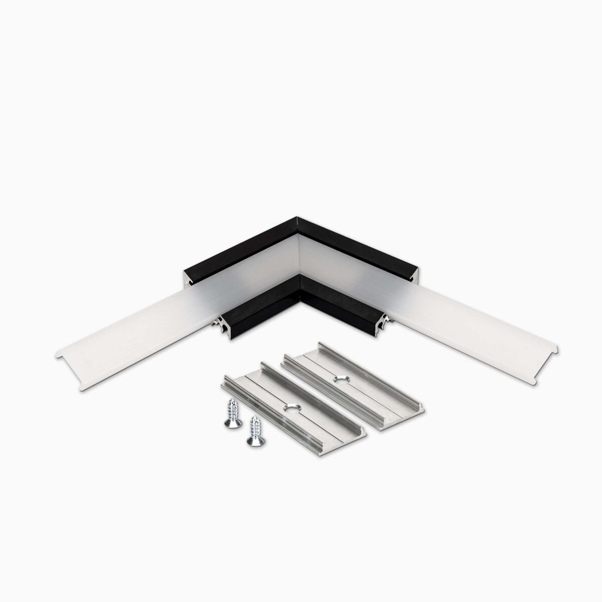 90 Grad Ecke für Alu Profil E in schwarz, Abdeckun, 7,90 €