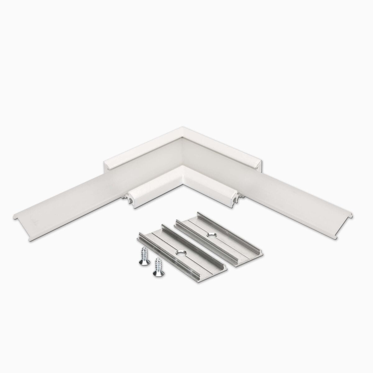 90 Grad Ecke für Alu Profil E in weiß, Abdeckung o, 7,90 €