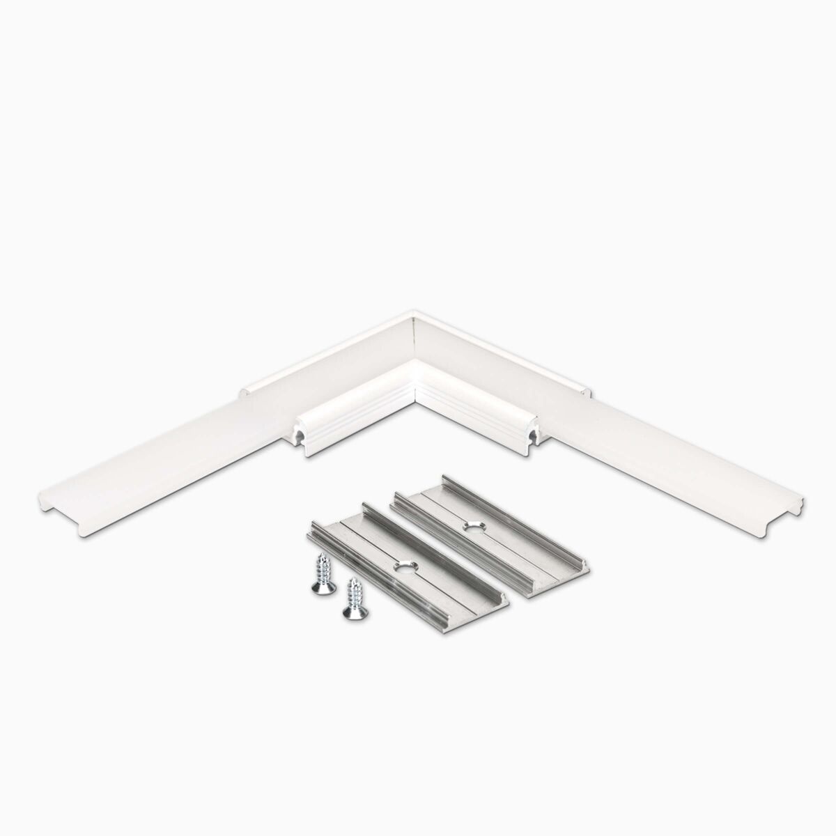90 Grad Ecke in weiß für LED Alu Profil N, opale A, 7,90 €