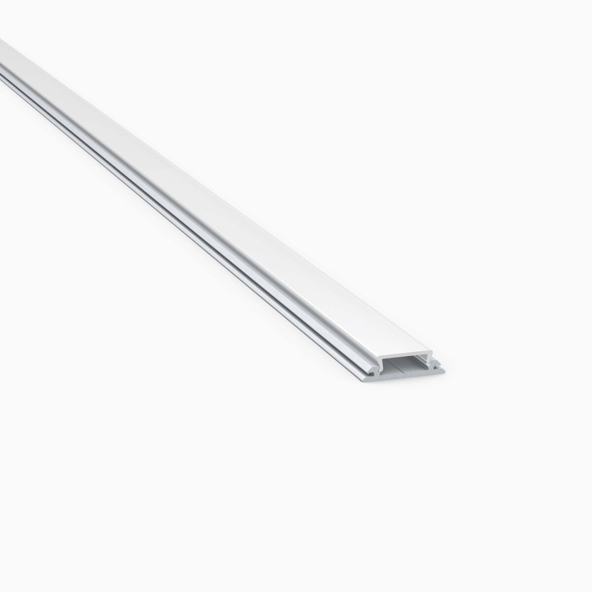 elastisches LED Alu Profil mit weißer Abdeckung, 1, 6,50 €