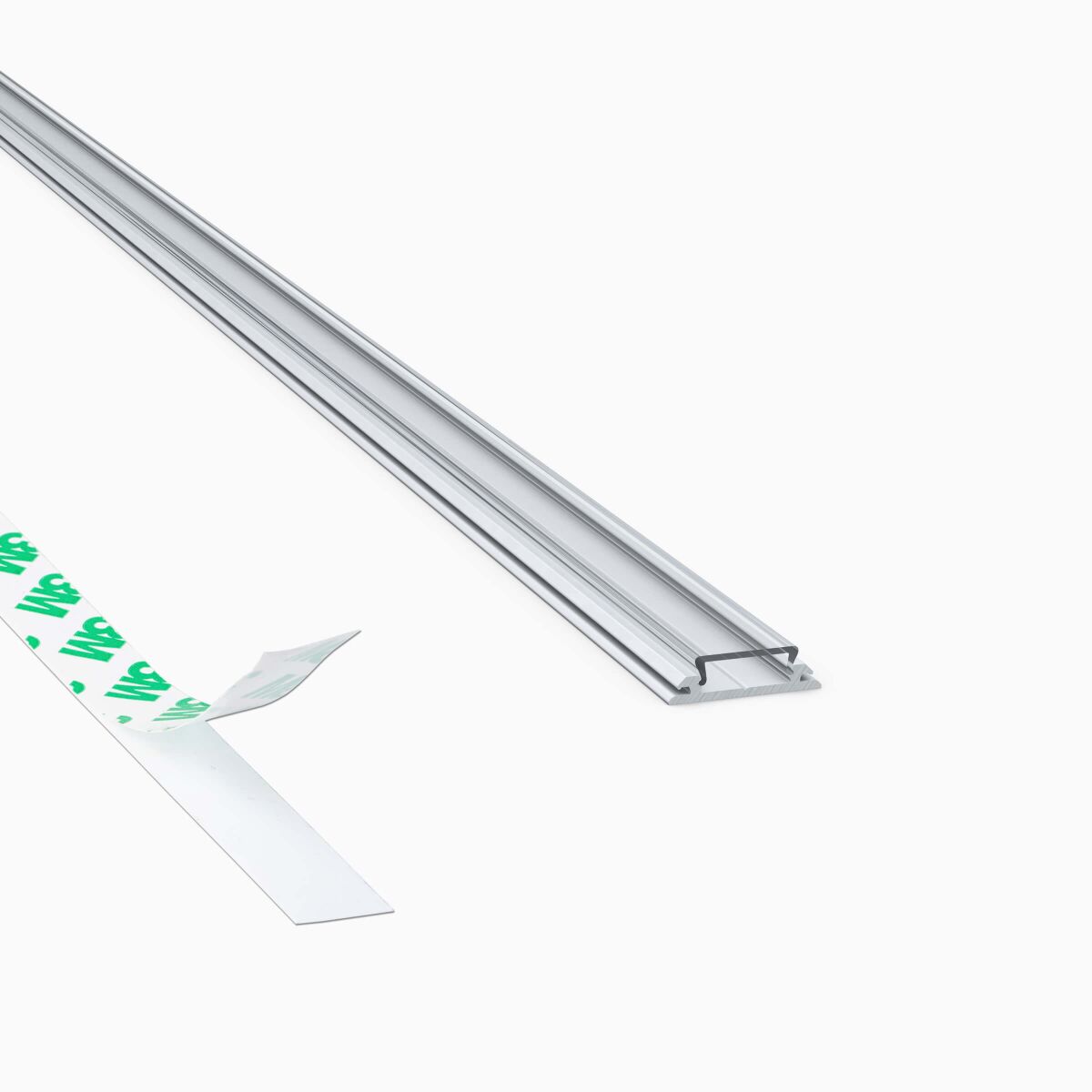 eloxiertes biegsames LED Alu Profil mit klarer Abd, 22,50 €