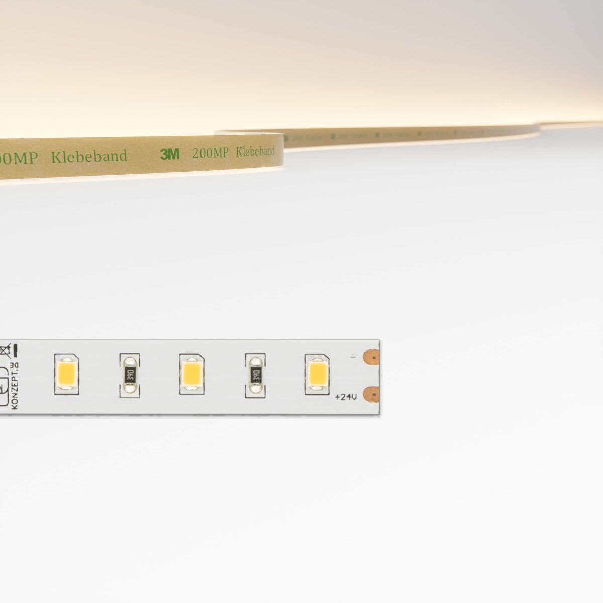 warmweißer LED Streifen, CRI-90, G 1000lm/m 3000K, 6,90 €