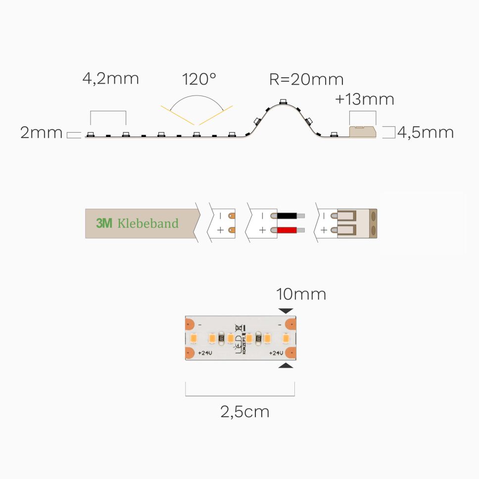 LED Strip, 2400K für gemütliches Wohnzimmerlicht, , 79,20 €