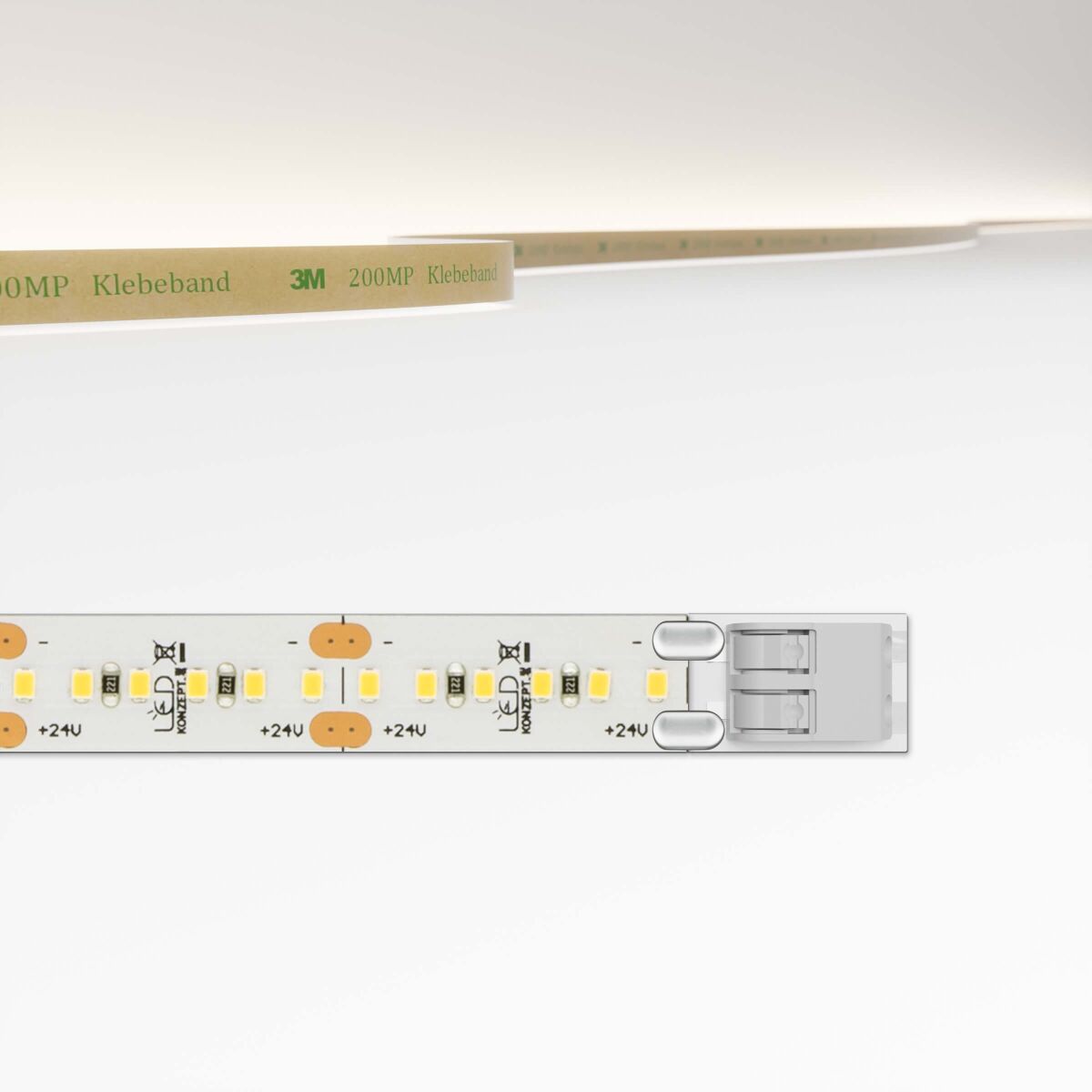 LED Streifen tageslichtweiß, farbecht, hohe Dichte, 11,80 €