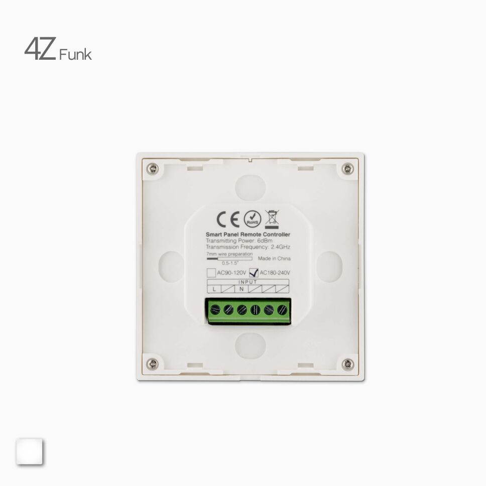 LED Wandsteuerung für bis zu 4 Zonen, 2 LED Funk D, 65,99 €