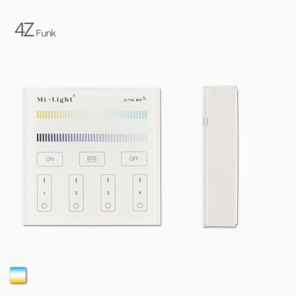 Wandcontroller Set: Funksteuerung für CCT LED Stre, 87,98 €