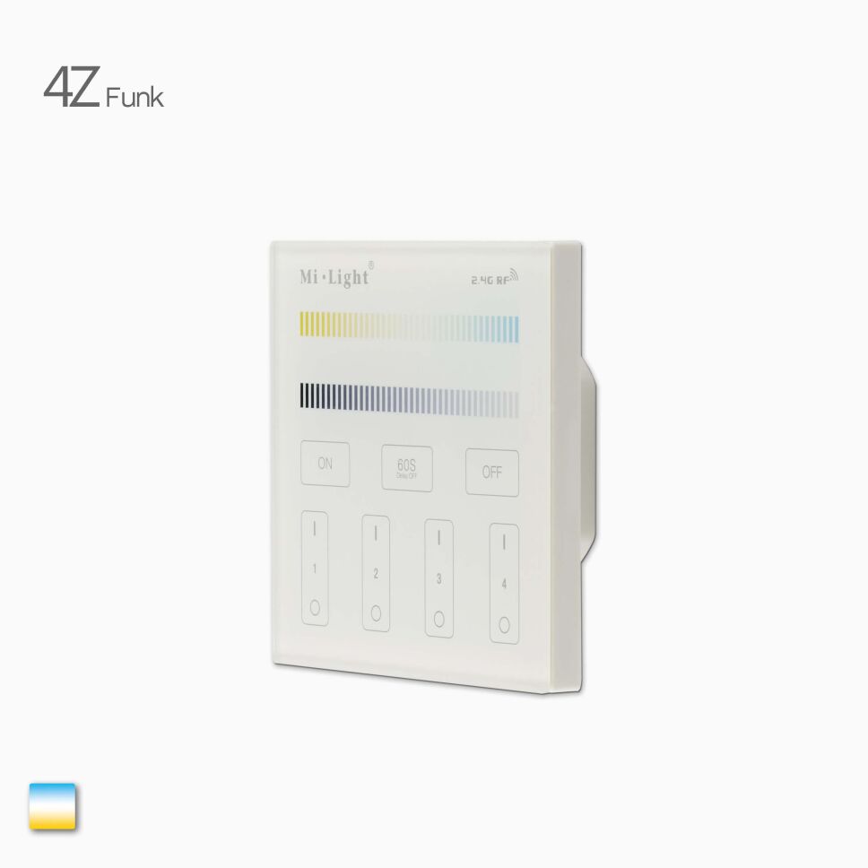Funk-Wandsteuerung mit 2 Controller für CCT LED St, 65,99 €