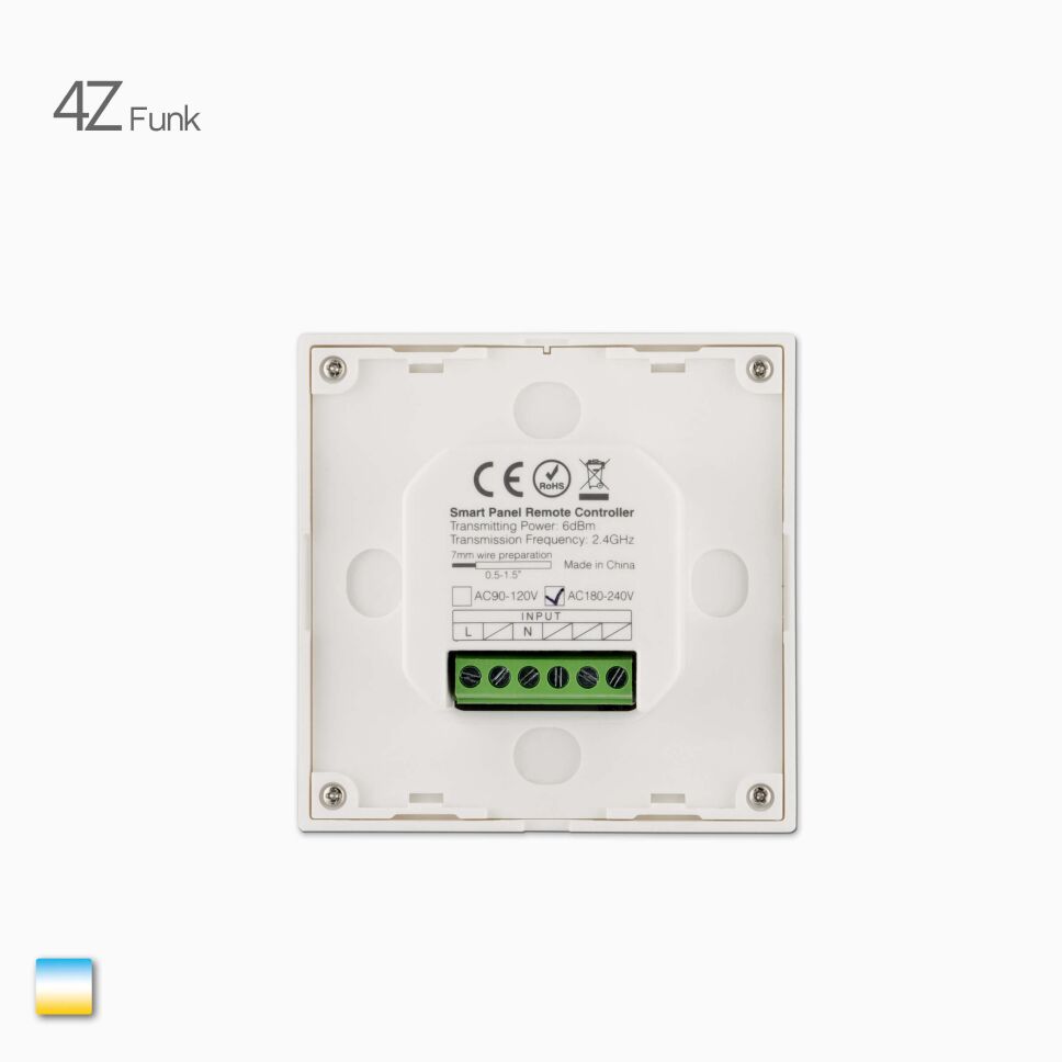 Funk-Wandsteuerung mit 3 Controller für CCT LED St, 83,99 €