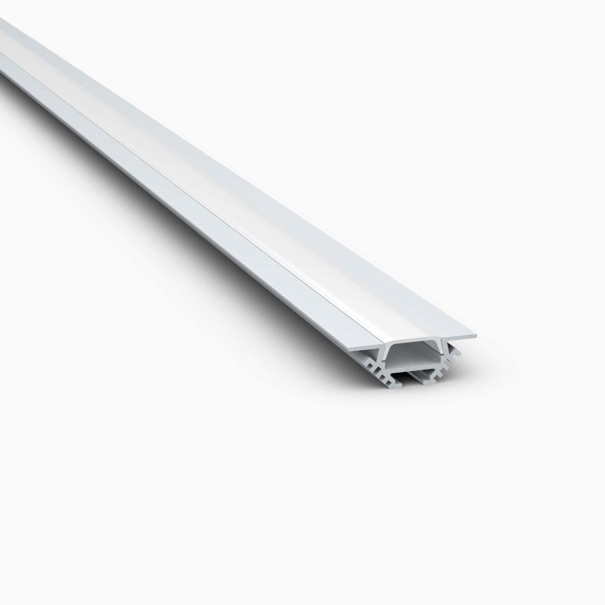 LED Alu Profil PAC eloxiert, 250cm inkl. Abdeckung, 38,75 €