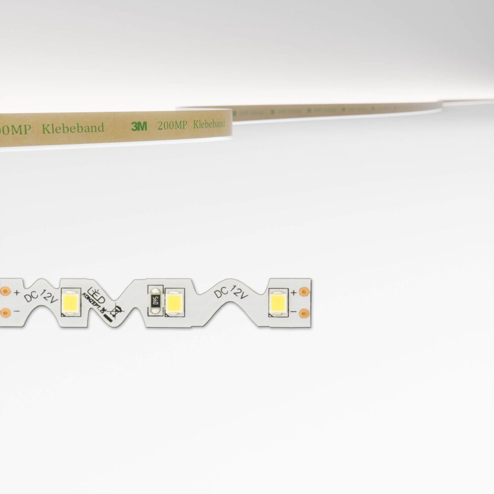 Produktbild vom Zick-Zack LED Streifen mit flexibler...