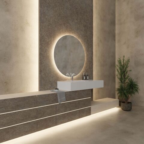 Zick-Zack LED Streifen  12V  weiß  12,5W/m  warmweiß 2700K,  150cm,  mit Klemmsystem