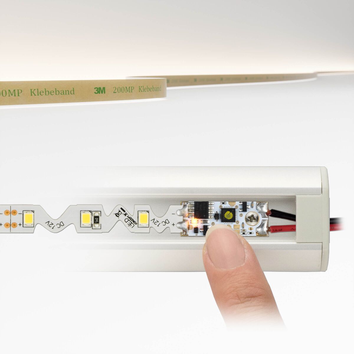 Zick-Zack LED Streifen 12V neutralweiß 12,5W/m, 10, 33,80 €