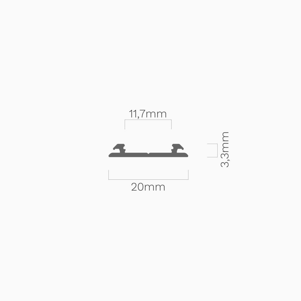 spezielles biegbares und flexibles LED Alu Profil,, 4,50 €