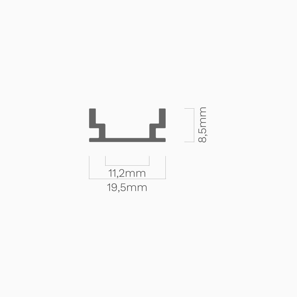 Bodenprofil mit abdichtbarer u. trittfester Abd, 1, 9,50 €