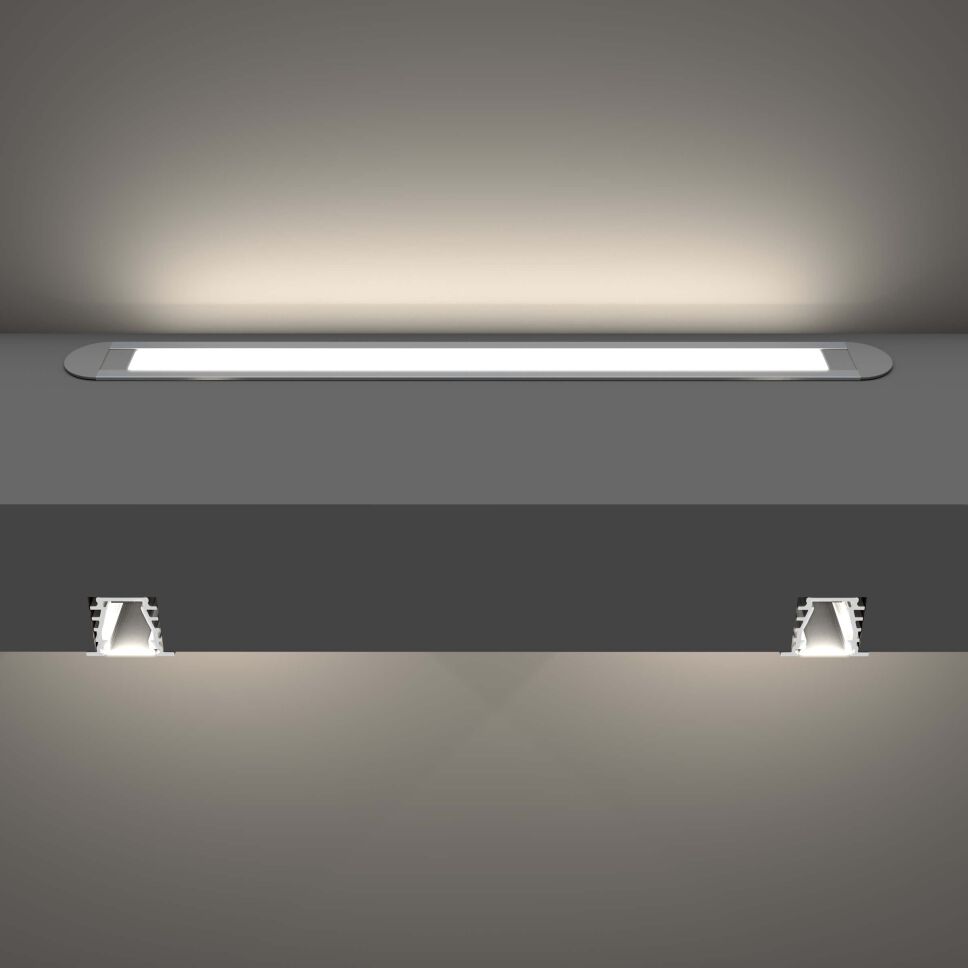 Anwendung Regalbeleuchtung Uplight Downlight mit dem LED Alu Profil FT