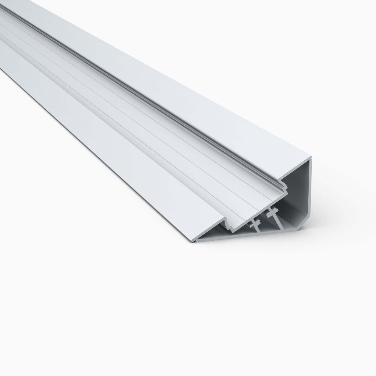 LED Alu Profil LOC eloxiert, 100cm ohne Abdeckung, 18,00 €