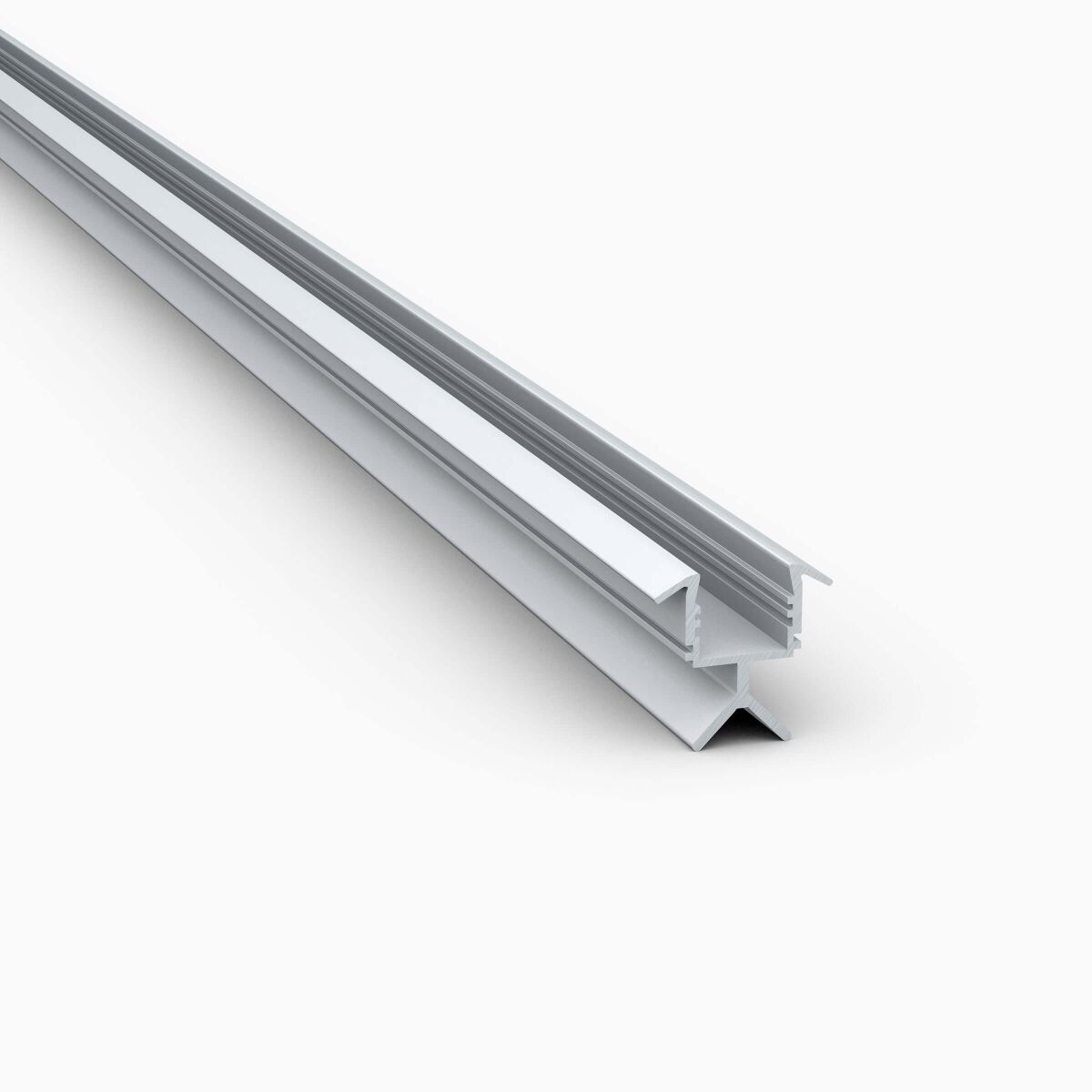 LED Alu Profil POR eloxiert, 100cm ohne Abdeckung, 11,00 €