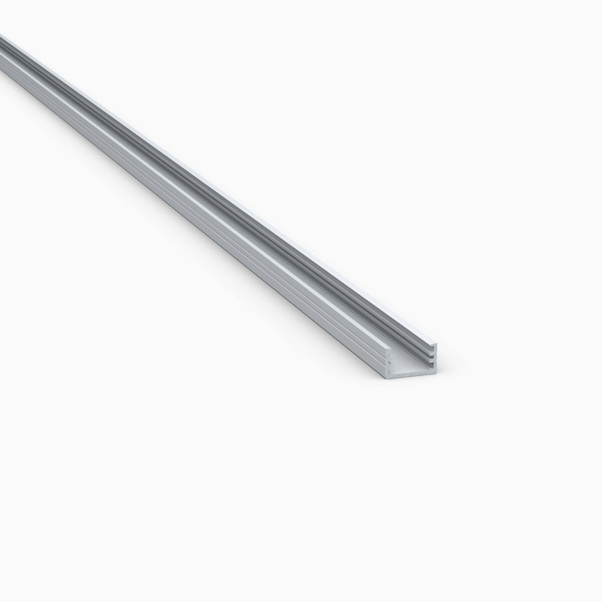 LED Alu Aufputz Profil S, klein und günstig, 150cm, 10,50 €