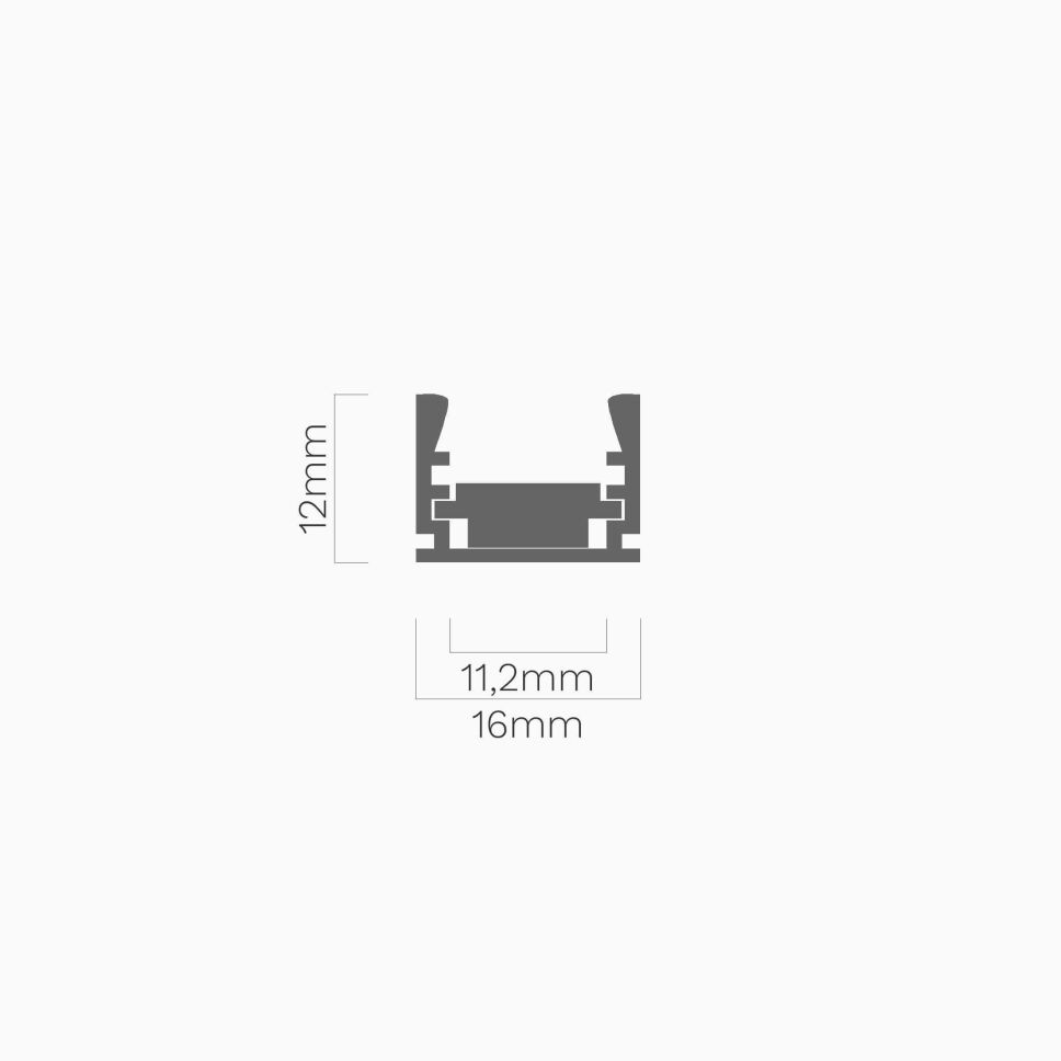 LED Alu Profil REG mit einstellbaren Lichtkegel, 1, 14,25 €