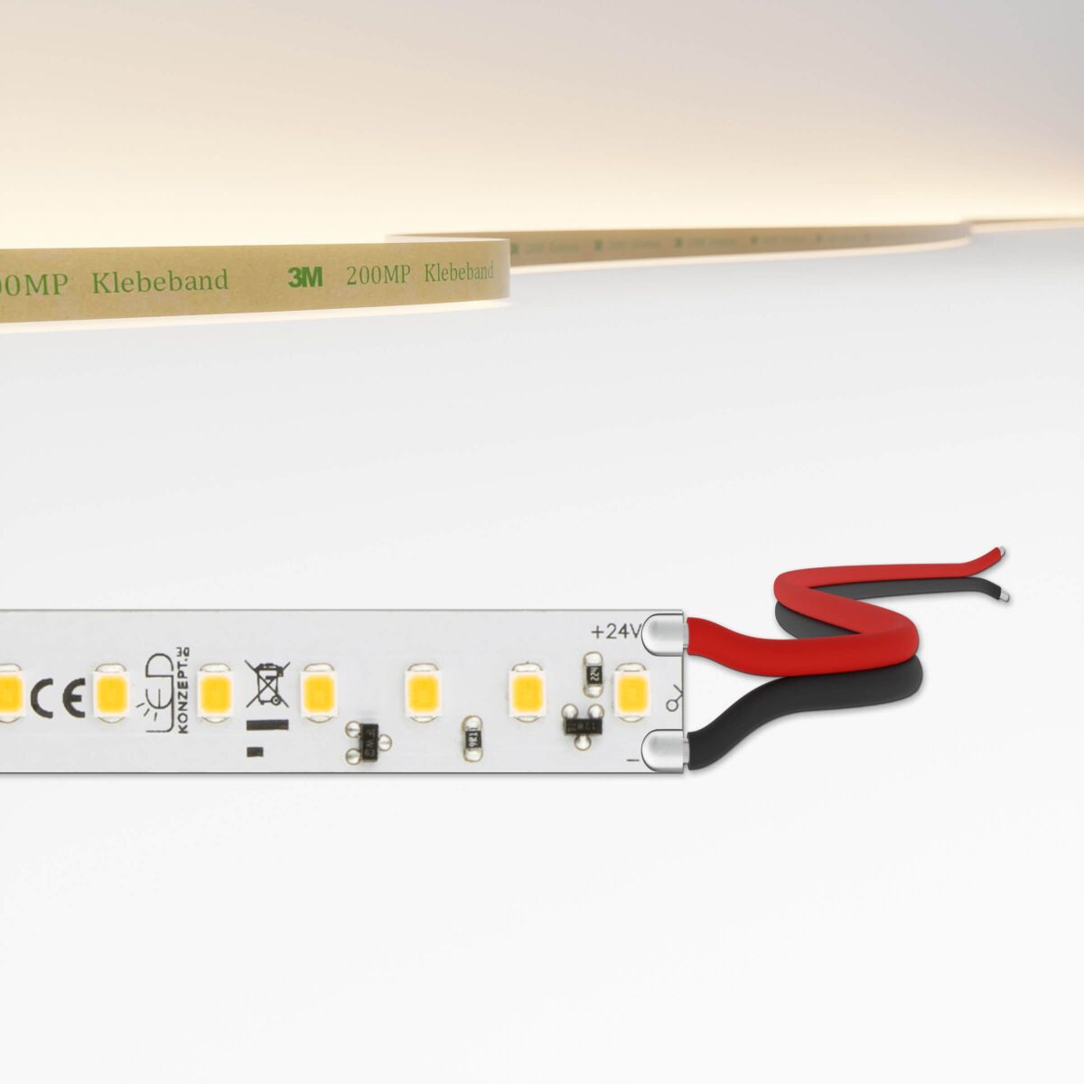 High Power LED Streifen mit 3000K Leuchtfarbe, 50c, 22,50 €