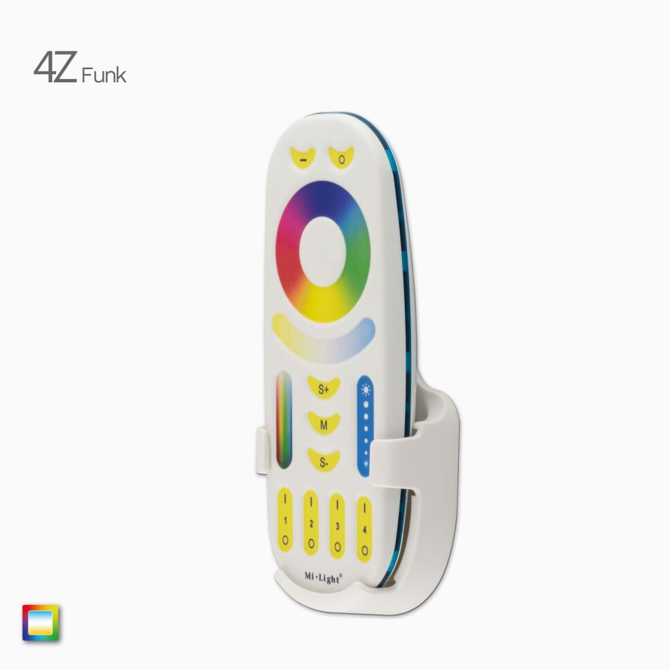 4 Zonen Funk Fernbedienung für RGB+CCT LED Streife, 22,80 €