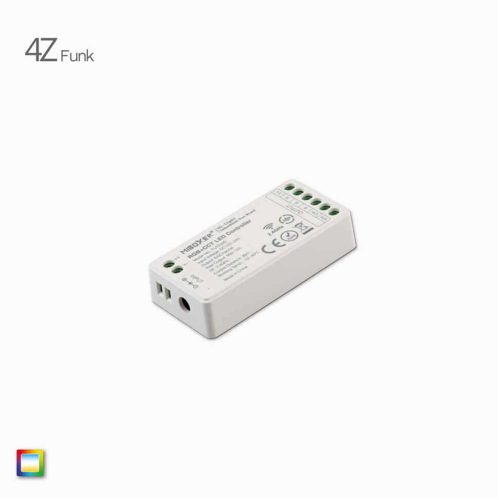 RGB-CCT LED Funk Fernbedienung und 1 Funk Empfänge, 37,90 €