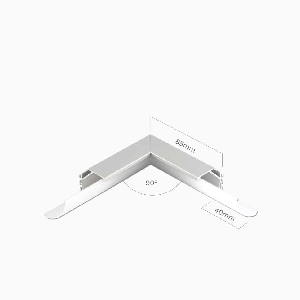 Eckverbinder für LED Alu Profil KOPRO-E 90 Grad, 17,90 €