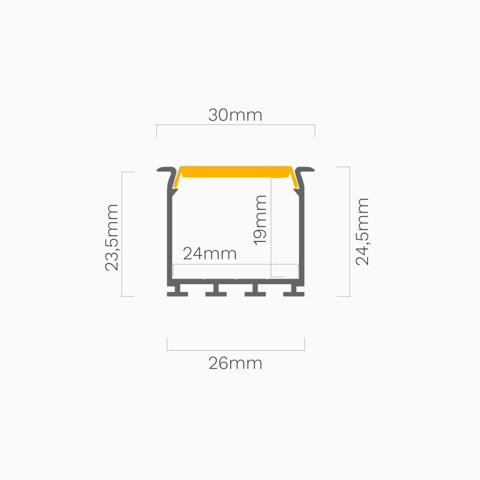 LOKOM Eckverbinder mit HS klarer Abdeckung, 90 Gra, 17,90 €