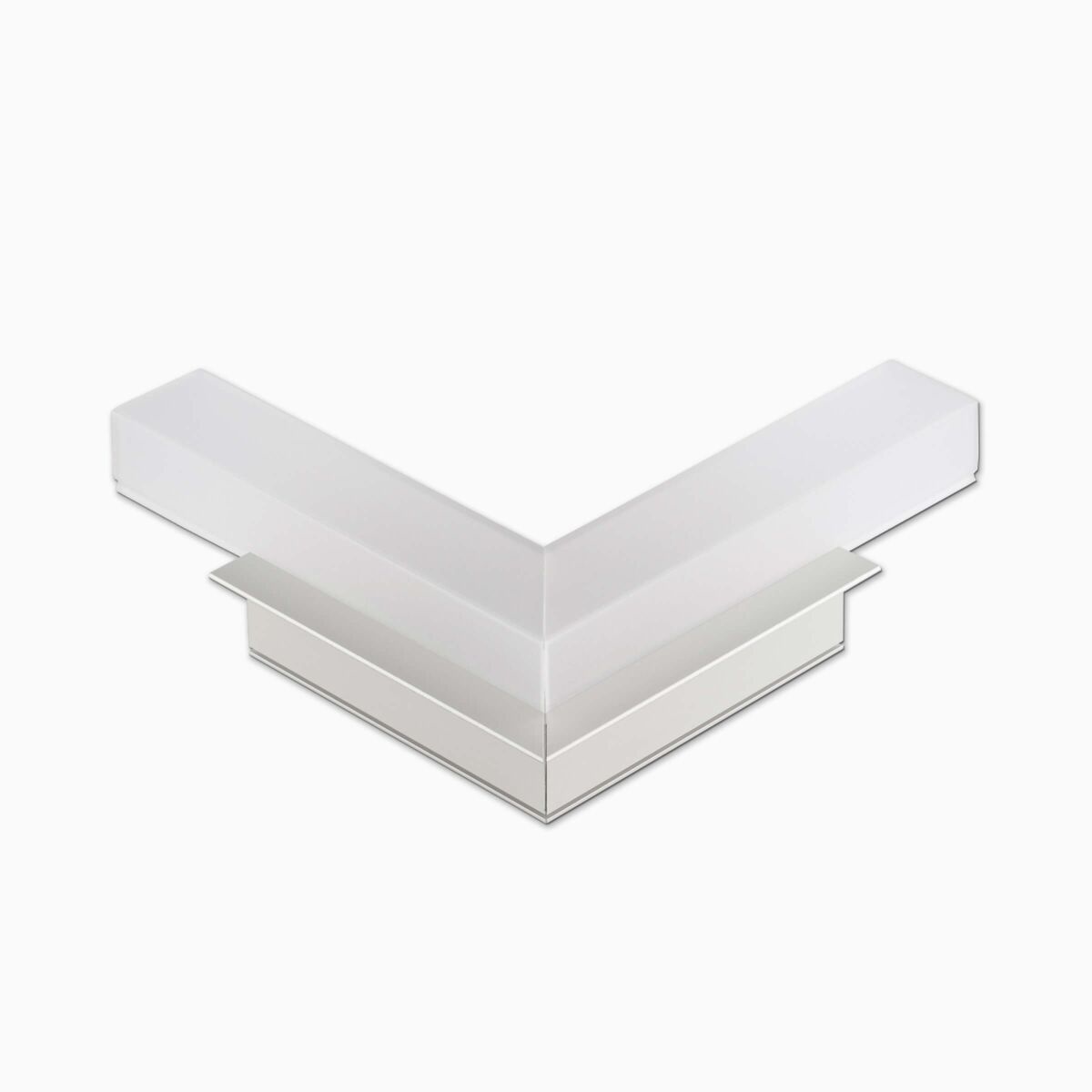 90 Grad Ecke mit satinierter eckiger Abdeckung für, 17,90 €