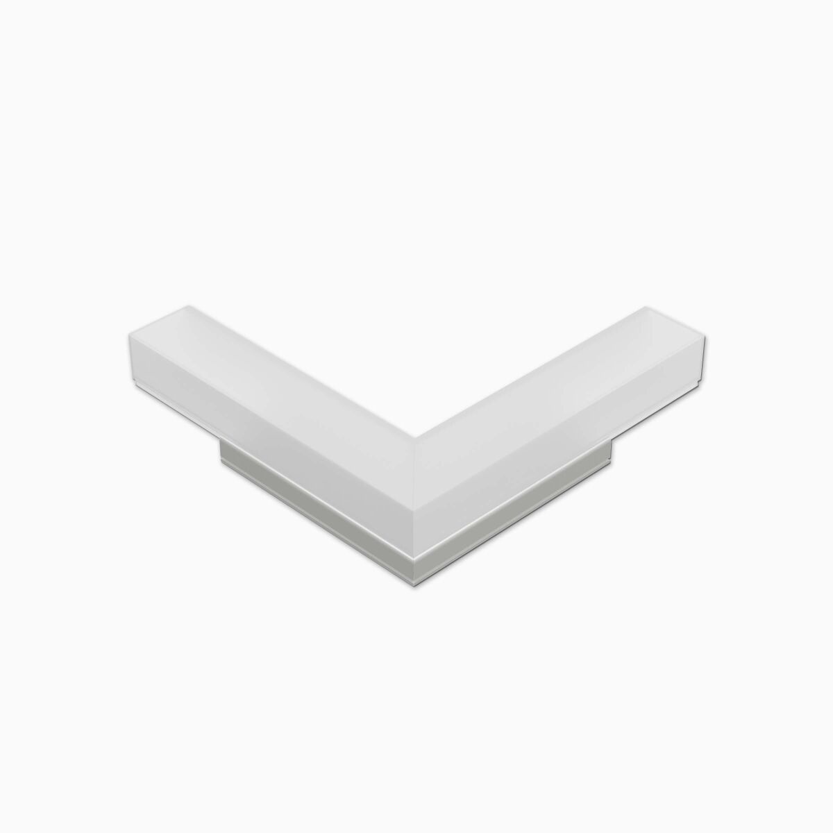 Eckverbinder mit eckiger satinierter Abdeckung für, 17,90 €