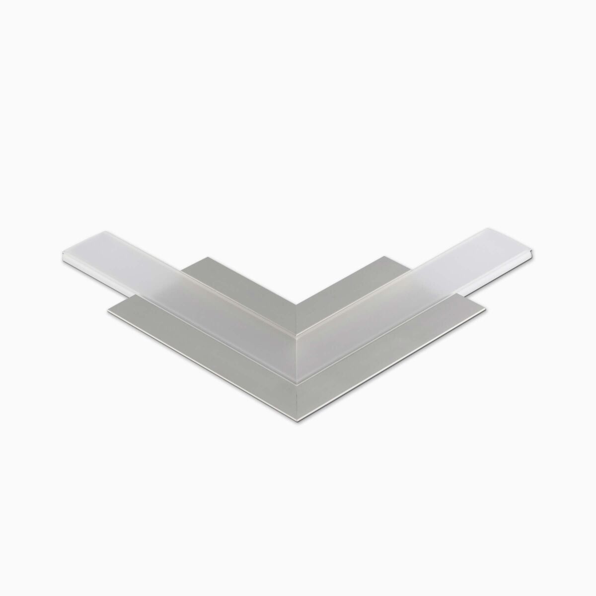 Fertigecke für Alu Profil OPAC mit satinierter Abd, 17,90 €