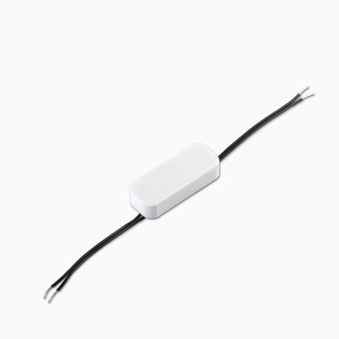 Produktbild von der Rückseite des CV-CC Konverters im vergossenen Kunststoffgehäuse