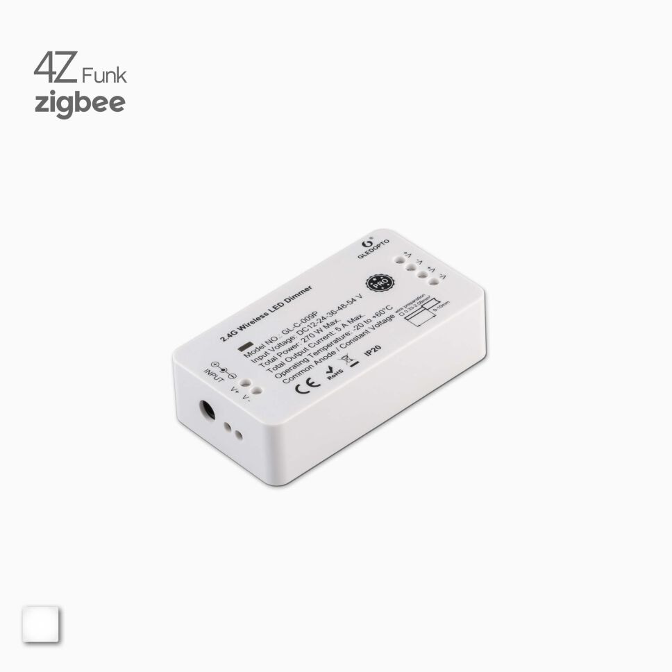 Produktbild vom ZIGBEE 3.0 Funk Dimmer mit Sprachsteuerung für LED Streifen