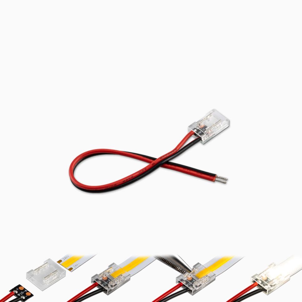 Artikelbild vom COB-zu-COB LED Verbinder mit Zuleitung...