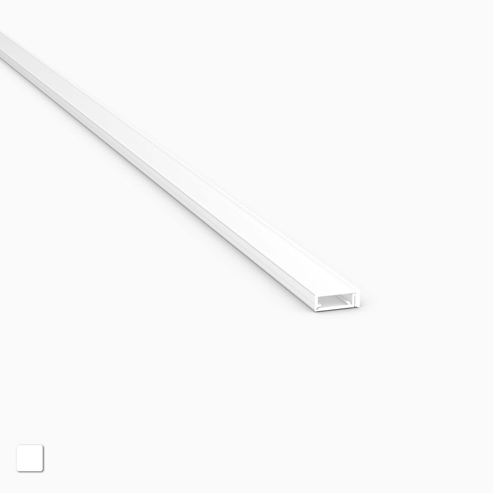 Anwendungsbeispiel vom LED Profil LKP eingesetzt in eine Küchenarbeitsplatte zur Gestaltung einer Lichtlinie