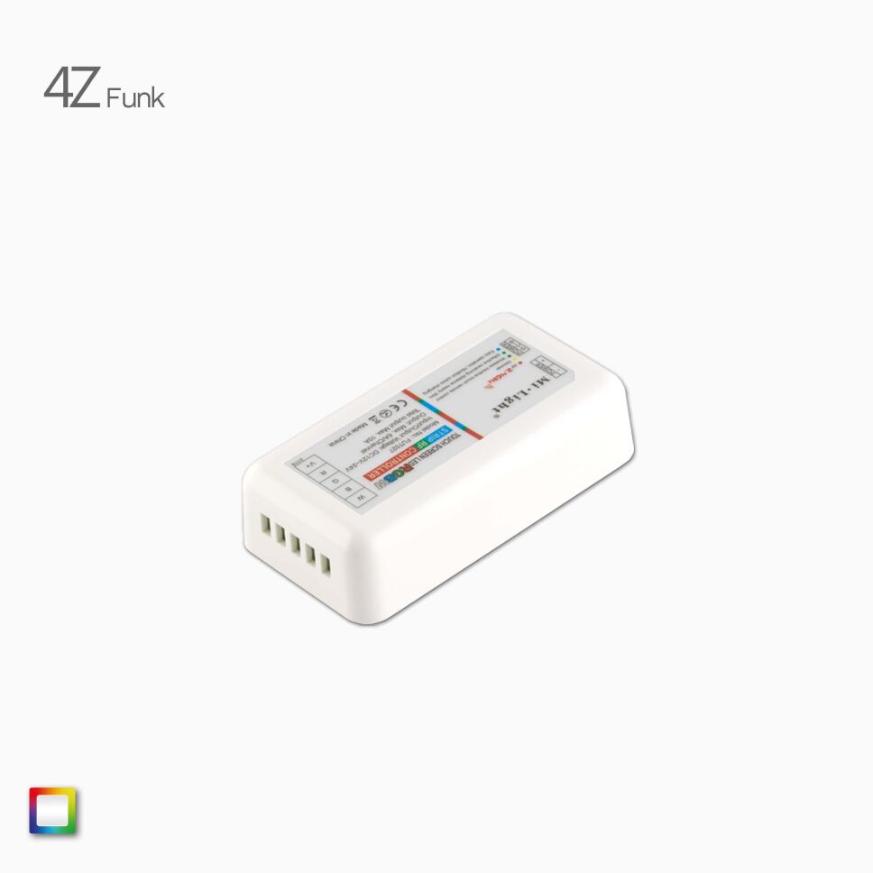 Funk-Controller RGBW LED 12-24V mit Fernbedienung, 39,90 €