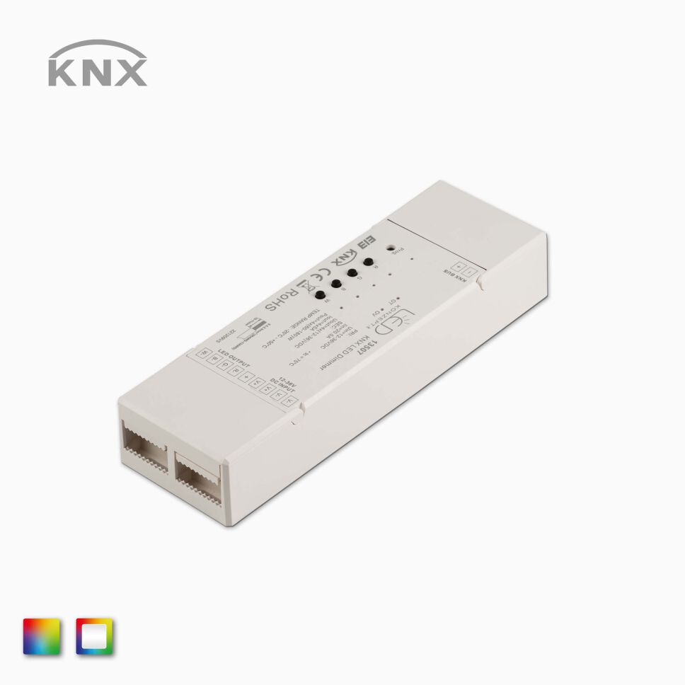 KNX 4Ch Controller für RGB und RGBW LED Streifen, Produktbild
