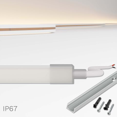 Produktbild vom NEON UP LED Streifen mit nach oben leuchtenden LEDs.