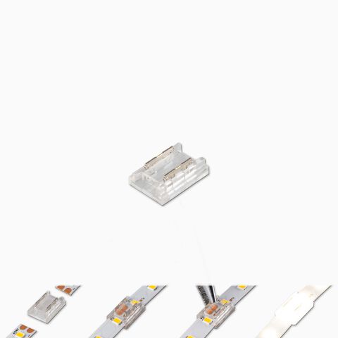 LED-zu-LED Verbinder für 8mm breite LED Streifen Streifen zu Streifen Verbinder