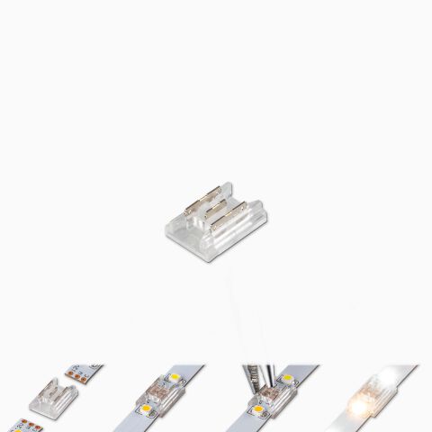 Verbinder CCT LED Streifen zu CCT LED Streifen mit 8mm breiter Leiterplatte